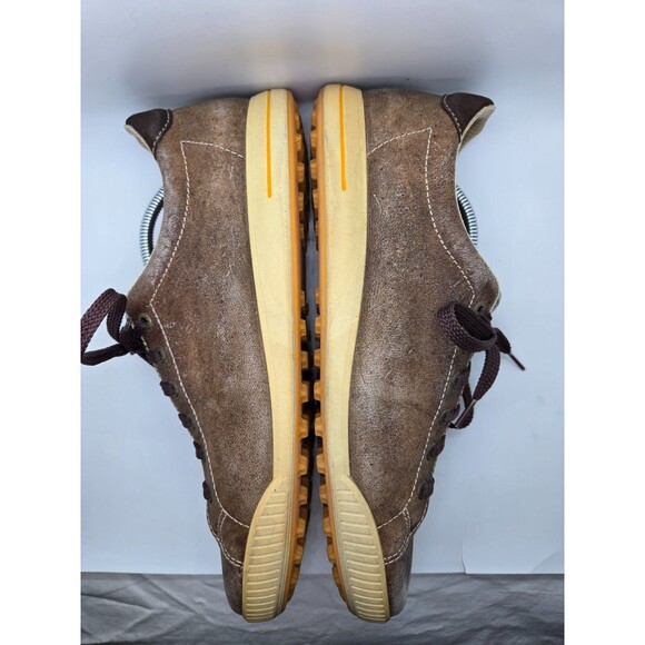 ECCO Street Retro Golf Shoes Mens 13.5 Brown Leather Spikeless Athletic Sneakers main image 5